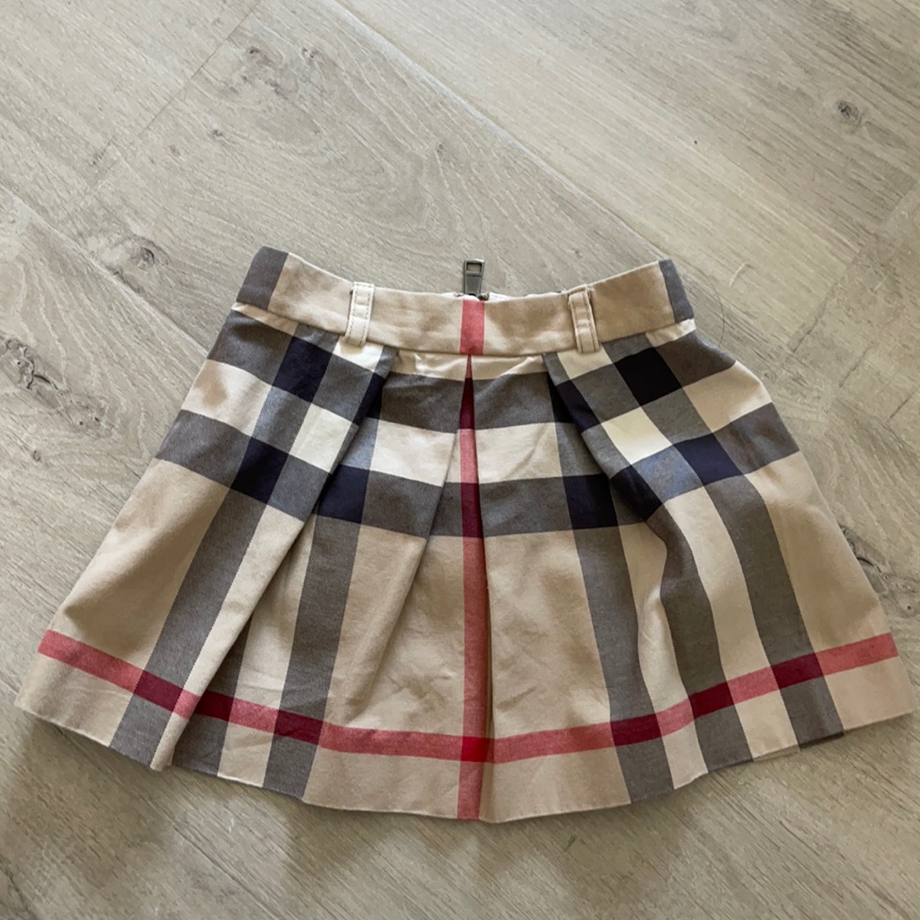 Burberry Girls Nova Check Skirt